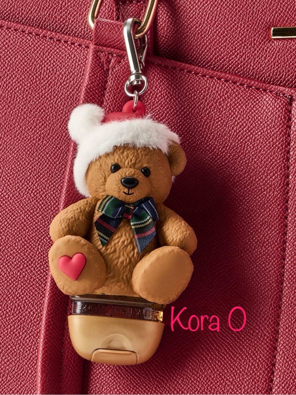 BBW Teddy Bear Keychain / Pocketbac Holder